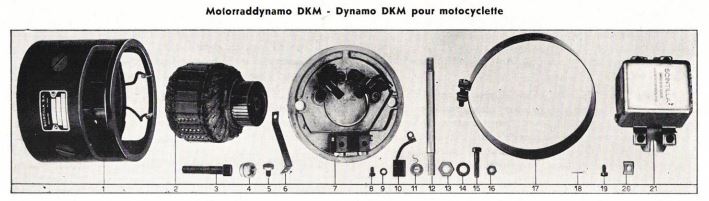 Condor T580 Baugruppe 15 Dynamo